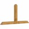 Ekena Millwork Portland Rough Sawn Timber Gable Bracket, Western Red Cedar, 96"W x 48"H x 6"D x 6"F, 12/12 Pitch GBW096X48X0606POR00RWR - alternate 3